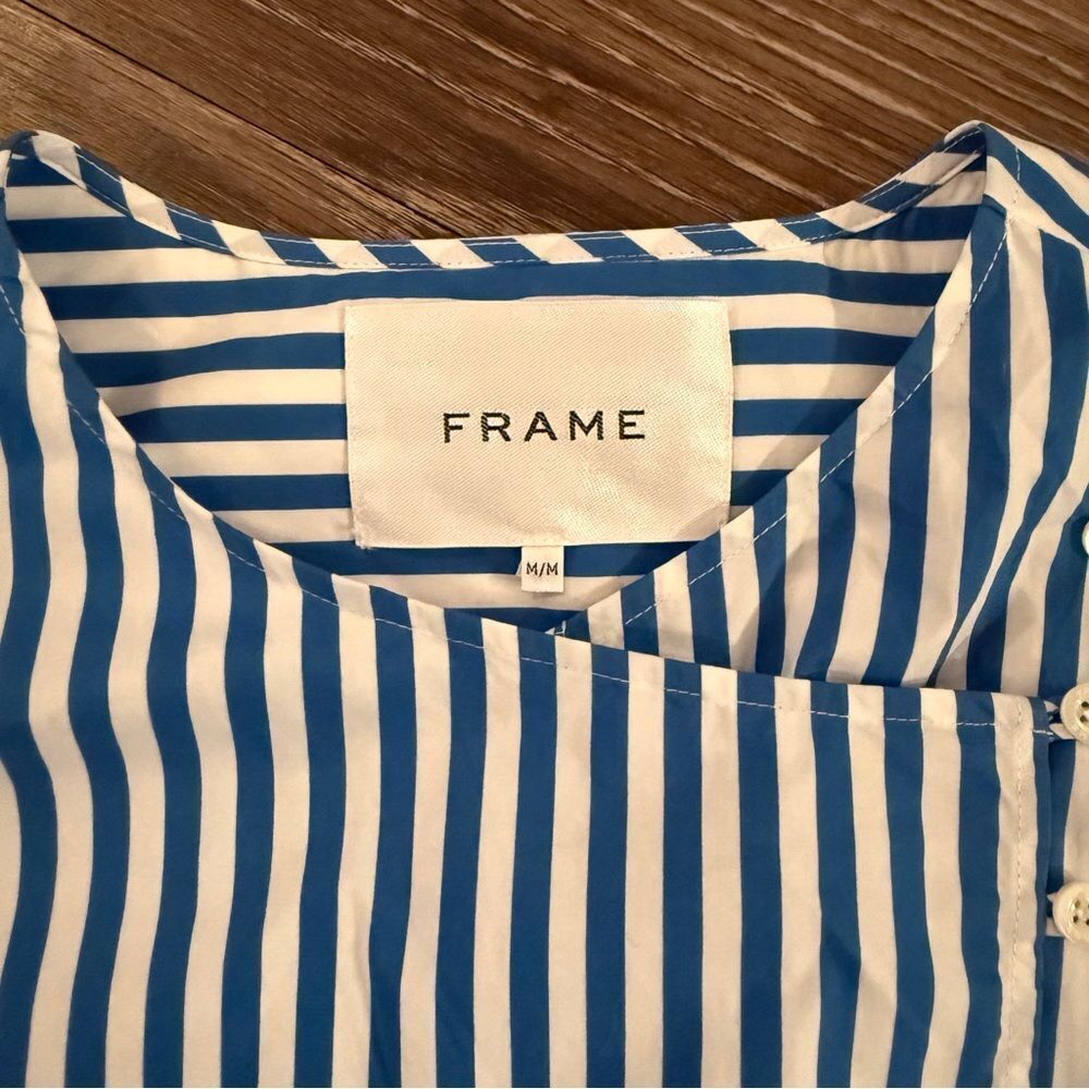 Frame Jet Stream Button Detail Dress - Picture 6 of 10